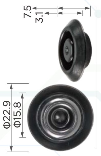 89174 Клипса автомобильная (крепёжное изделие) HONDA 9555115000