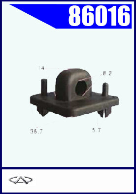 86016 Клипса автомобильная (крепёжное изделие) Chery