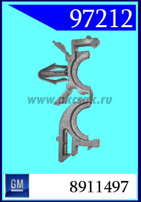 97212 Клипса автомобильная (крепёжное изделие) GM