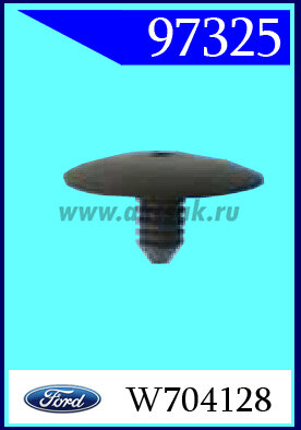 97325 Держатель внутренней обшивки черный FORD