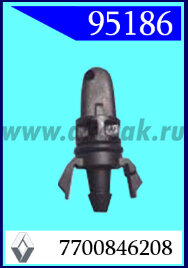 95186 Форсунка заднего стеклоочистителя MEGANE II