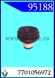 95188 Клипса автомобильная (крепёжное изделие) RENAULT