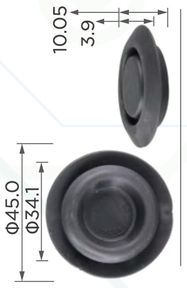 89181 Заглушка автомобильная (крепёжное изделие)