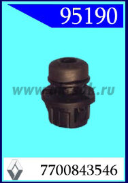 95190 Клипса автомобильная (крепёжное изделие) RENAULT