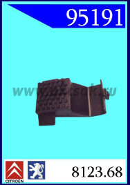95191 Клипса автомобильная (крепёжное изделие) CITROEN, PEUGEOT