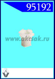 95192 Клипса автомобильная (крепёжное изделие) RENAULT