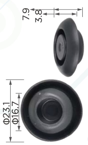 89184 Заглушка автомобильная (крепёжное изделие)