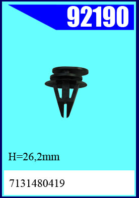 92190 Крепежный изделие MINI