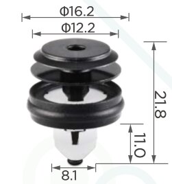 92191 Клипса автомобильная (крепёжное изделие) BMW