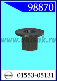 98870 Клипса автомобильная (крепёжное изделие) NISSAN