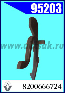 95203 Клипса автомобильная (крепёжное изделие) RENAULT