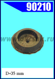 90210 Заглушка универсальная D=35 mm