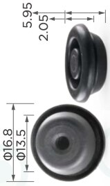 89200 Заглушка автомобильная (крепёжное изделие)