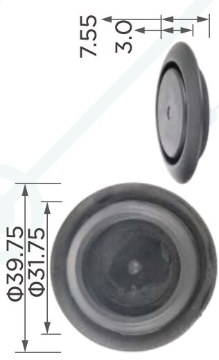 89201 Заглушка автомобильная (крепёжное изделие)