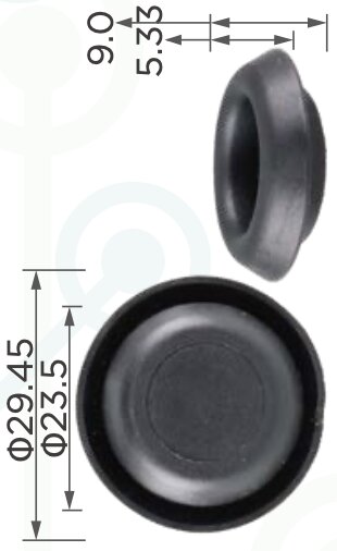 89202 Заглушка автомобильная (крепёжное изделие)