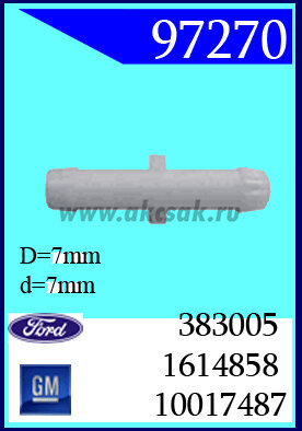 97270 Клипса автомобильная (крепёжное изделие) Ford, GM