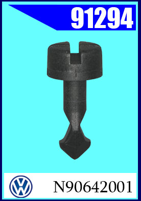 91294 Клипса автомобильная (крепёжное изделие) AVW