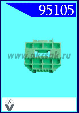 95105 Клипса автомобильная (крепёжное изделие) RENAULT