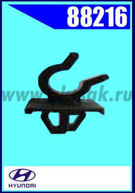 88216 Клипса автомобильная (крепёжное изделие) HYUNDAI, KIA