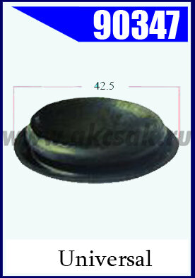 90347 Заглушка резиновая D=42.5 mm