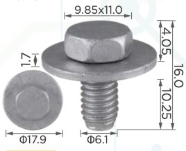 99491 Болт втомобильный (крепёжное изделие) VW, BYD