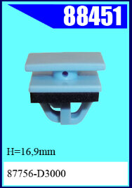 88451 Клипса автомобильная (крепёжное изделие) Hyundai, KIA