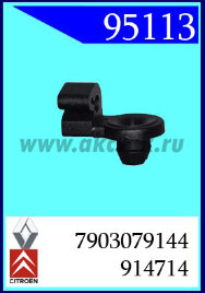 95113 Клипса автомобильная (крепёжное изделие) CITROEN, PEUGEOT