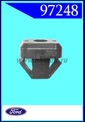 97248 Клипса автомобильная (крепёжное изделие) универсальное