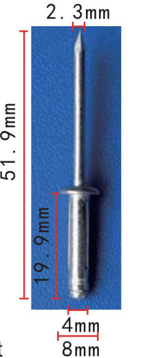 99232 Заклёпа вытяжная с перфорацией (бабочка) Mercedes, Nissan, Mazda, Hyundai, VW