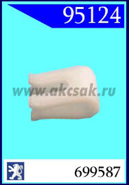 95124 Клипса автомобильная (крепёжное изделие) CITROEN, PEUGEOT