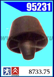 95231 Клипса автомобильная (крепёжное изделие) CITROEN, PEUGEOT