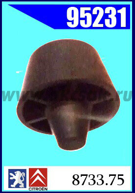 95231 Клипса автомобильная (крепёжное изделие) CITROEN, PEUGEOT
