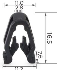 88504-1 Клипса автомобильная (крепёжное изделие)