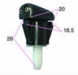 78126 Форсунка стеклоочистителя  Hyundai,  KIA 98630-11000