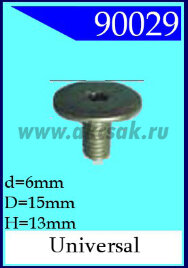 90029 Винт М6х13