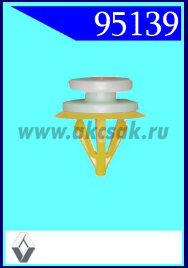 95139-95163 Клипса автомобильная (крепёжное изделие) CITROEN, PEUGEOT, BMW, RANGE ROWER