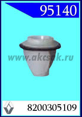 95140 Клипса автомобильная (крепёжное изделие) RENAULT