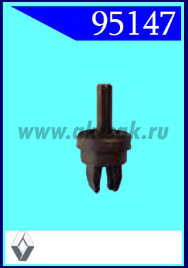 95147 Клипса автомобильная (крепёжное изделие) RENAULT