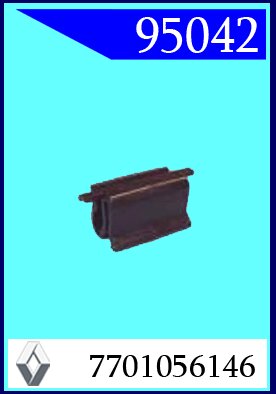 95042 Клипса автомобильная (крепёжное изделие) RENAULT