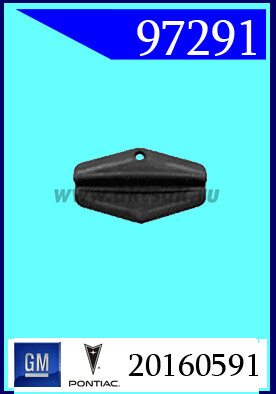 97291 Клипса автомобильная (крепёжное изделие) Buick, Chevrolet, GM, Old