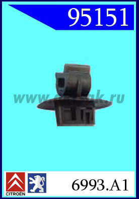95151 Клипса автомобильная (крепёжное изделие) CITROEN