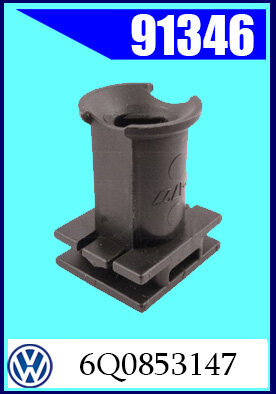 91346 Клипса крепления AVW, SKODA