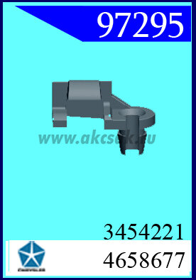 97295 Клипса автомобильная (крепёжное изделие) Chrysler