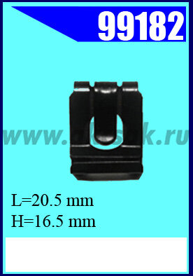 99182 Пластина монтажная