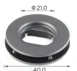 91353 Клипса ковриков