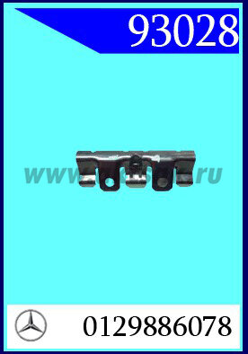 93028 Клипса автомобильная (крепёжное изделие) MERCEDES