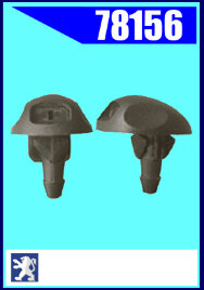 78156 Форсунка стеклоомывателя Peogiot