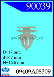 90039 Крепёжное изделие универсальное