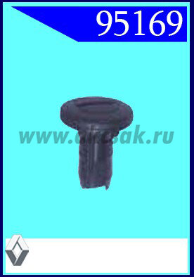 95169 Клипса автомобильная (крепёжное изделие) RENAULT