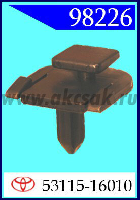 98226 Клипса автомобильная (крепёжное изделие) TOYOTA